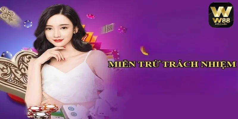 Miễn trừ trách nhiệm về thông tin đăng ký
